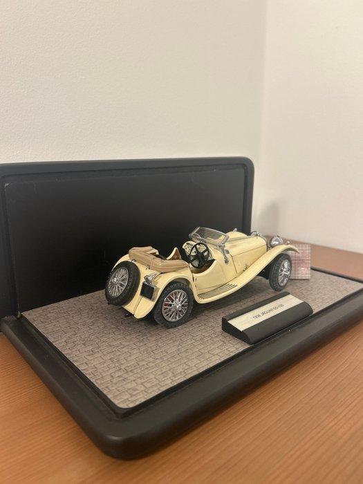 Franklin Mint 1:24 - Modelauto - 1938 Jaguar SS-100, Hobby en Vrije tijd, Modelauto's | 1:5 tot 1:12