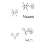 Zilveren mini sterrenbeeld oorstekers, Verzenden, Nieuw, Zilver