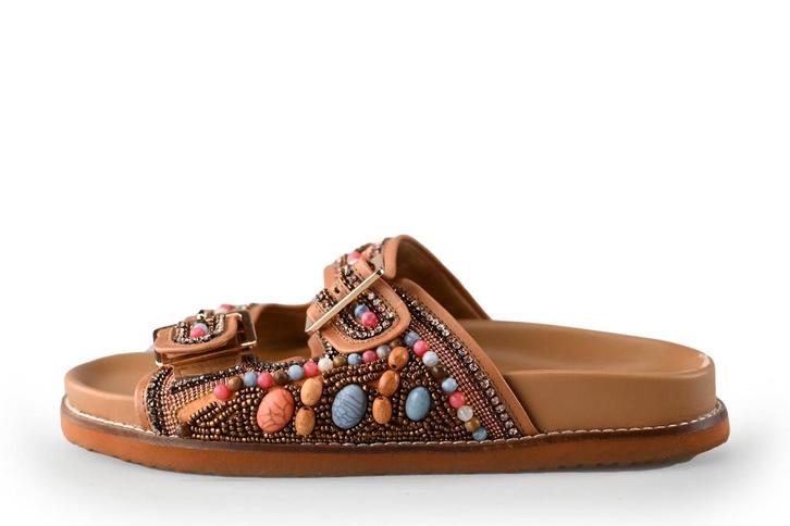 Inuikii slippers in maat 40 Bruin | 10% korting, Kleding | Dames, Schoenen, Bruin, Zo goed als nieuw, Slippers, Verzenden