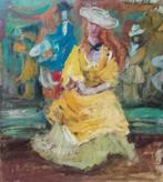 Osman Lorenzo De Scolari (1908-1998) - Donna in giallo