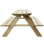 Picknicktafel voor kinderen 89x89,6x50,8 cm grenenhout, Nieuw, Verzenden