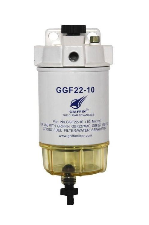 Brandstof Waterafscheider 227L/u Griffin GGF227 - 1/4 NPTF (, Watersport en Boten, Bootonderdelen, Motor en Techniek, Nieuw, Zeilboot of Motorboot