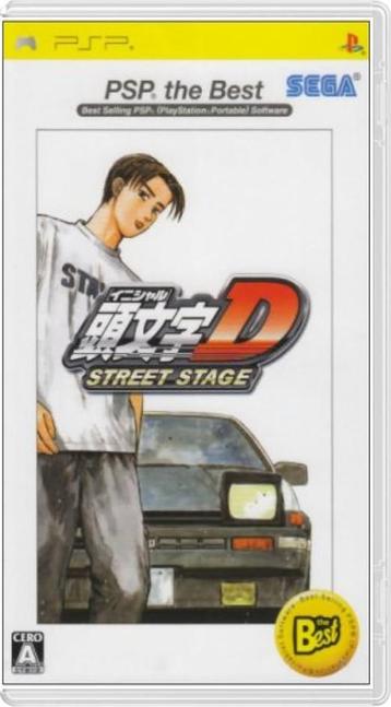 Initial D: Street Stage (PSP The Best) - [PSP]