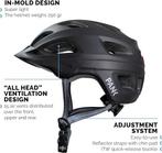 Fietshelm Mix Zwart Maat M/L (54-61) Pank, Ophalen of Verzenden, Nieuw