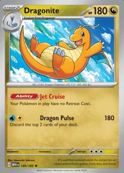 Dragonite 149/165 holo pokemon 151 beschikbaar voor biedingen