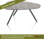 XOOON Minato salontafel HPL/metaal - Lichtgrijs, Huis en Inrichting, Tafels | Salontafels, Ophalen of Verzenden, Nieuw, Overige materialen