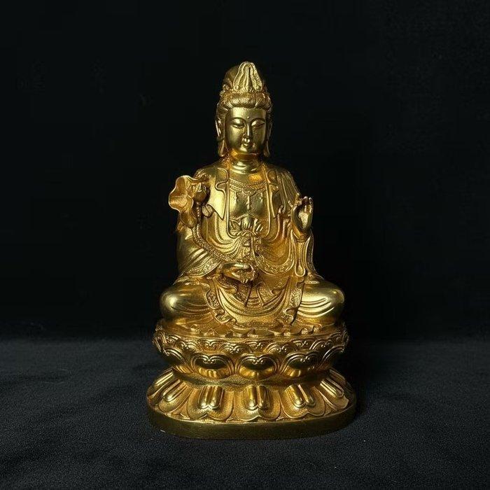 Guanyin - Brons - China - Eind 20e eeuw, Antiek en Kunst, Antiek | Overige Antiek