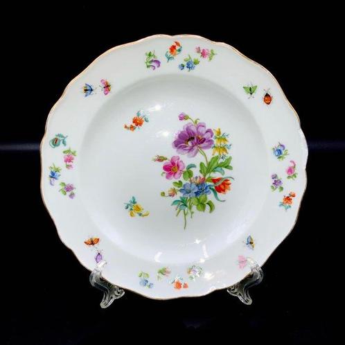 Meissen - First Choice - Exquisite Plate (19 cm) - Flowers, Antiek en Kunst, Antiek | Glas en Kristal