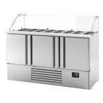 GGM Gastro | Saladette Premium PLUS - 1460mm - 3 deuren - |, Verzenden, Nieuw in verpakking