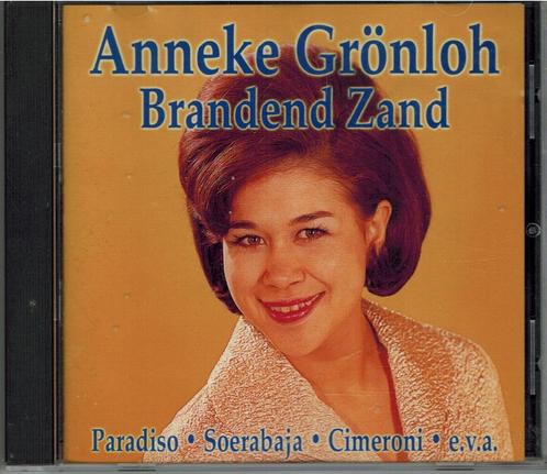 cd - Anneke GrÃ¶nloh - Brandend Zand, Cd's en Dvd's, Cd's | Nederlandstalig, Zo goed als nieuw, Verzenden