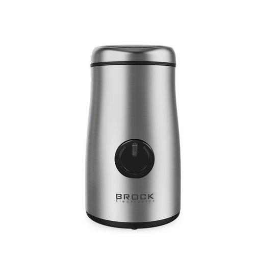Brock Elektrische Koffiemolen Zilver - Koffiebonen Maler -, Witgoed en Apparatuur, Koffiezetapparaten, Ophalen of Verzenden
