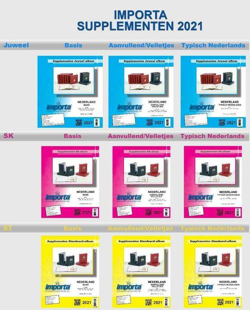 IMPORTA Supplementen 2021 Juweel SK ST KIND zijn beschikbaar, Postzegels en Munten, Postzegels | Toebehoren, Verzamelalbum, Ophalen of Verzenden