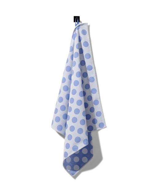 HEMA Theedoek 65x65 katoen met stippen, Hobby en Vrije tijd, Theezakjes, Verzenden