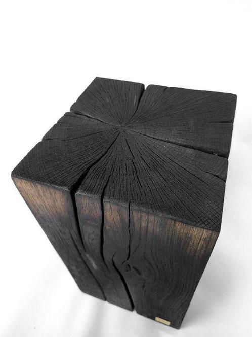 THE FOREST - Art & Woodworking Studio - Bijzettafel - Shou, Antiek en Kunst, Kunst | Designobjecten