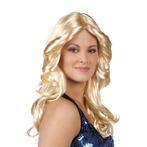 Blonde disco pruik met pony - Damespruiken, Ophalen of Verzenden, Nieuw