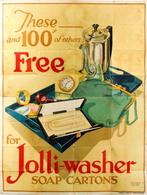 Sydney Walton - Jolli-washer Soap Cartons - Original, Antiek en Kunst