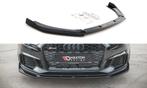 Voorspoiler V.3 Audi RS3 8V Facelift Glanzend Zwart, Ophalen of Verzenden, Nieuw