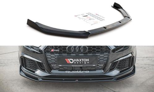 Voorspoiler V.3 Audi RS3 8V Facelift Glanzend Zwart, Auto-onderdelen, Carrosserie en Plaatwerk, Ophalen of Verzenden