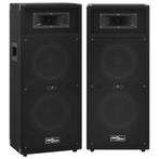 vidaXL Hifi-podiumluidsprekers 2 st passief professioneel, Audio, Tv en Foto, Luidsprekers, Verzenden, Nieuw