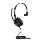 Jabra Evolve2 50 Headset Bedraad Hoofdband, Verzenden, Nieuw