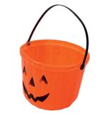 Halloween Pompoen Snoepbak 20cm, Hobby en Vrije tijd, Feestartikelen, Nieuw, Verzenden