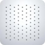 Wiesbaden Ufo Hoofddouche - Vierkant - 20cm - Chroom, Doe-het-zelf en Verbouw, Sanitair, Ophalen of Verzenden, Nieuw, Rvs