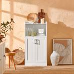 2dekans | SoBuy Keukenkast – Met Deuren & Open Compartiment, Ophalen of Verzenden, Zo goed als nieuw