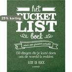 Het Bucketlist boek voor een groene wereld 9789401462112, Boeken, Verzenden, Gelezen, Elise De Rijck