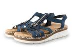 Rieker Sandalen in maat 39 Blauw | 10% extra korting, Sandalen of Muiltjes, Zo goed als nieuw, Rieker, Verzenden