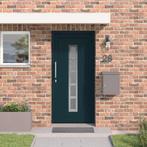 vidaXL Voordeur Antraciet PVC, Doe-het-zelf en Verbouw, Verzenden, Nieuw