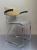 Stoel - Staal, Bakeliet, Synthetisch leder, Antiek en Kunst