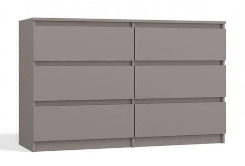 Ladekast 120cm  6 lades klei Klei (Slaapkamer), Huis en Inrichting, Kasten | Ladekasten, Nieuw, 5 laden of meer, Overige houtsoorten