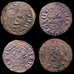 Frankrijk. Philippe IV (1285-1314). Lot comprising 4