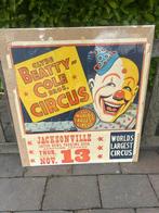 Clyde Beatty cole bros - Circus Poster clyde beatty cole, Antiek en Kunst