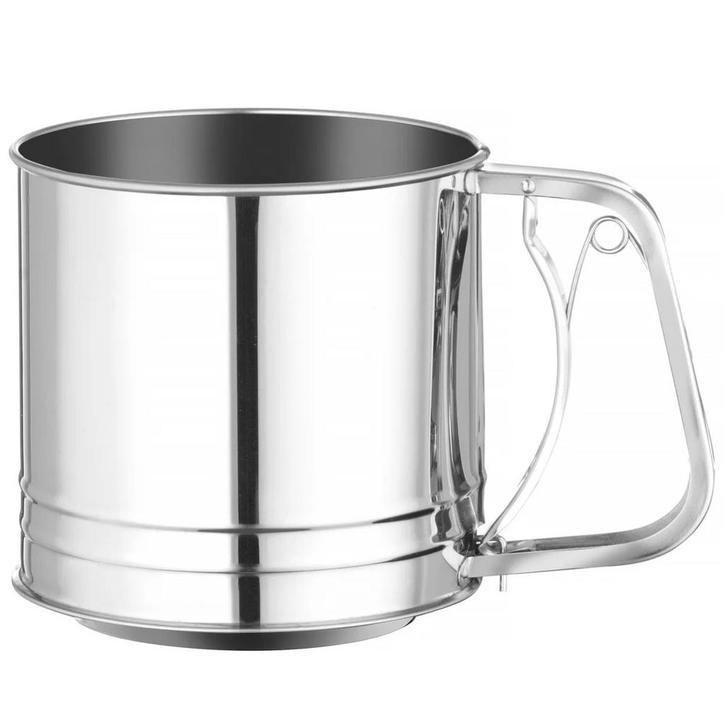 Hendi Meelzeef RVS 550g, Hobby en Vrije tijd, Taarten en Cupcakes maken, Nieuw, Verzenden