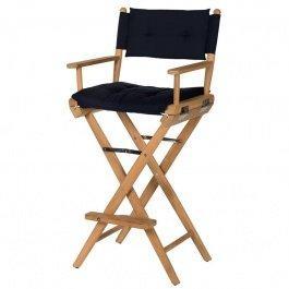 Teak regisseursstoel I hoog navy ongeolied, Watersport en Boten, Accessoires en Onderhoud, Verzenden