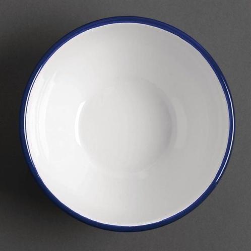 Emaille puddingschaaltje | RVS | 15,5cm | 6 stuks, Zakelijke goederen, Horeca | Overige, Verzenden