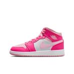 -9% Nike  Nike Air jordan 1 mid fierce pink (gs)  maat 39, Verzenden, Nieuw, Roze