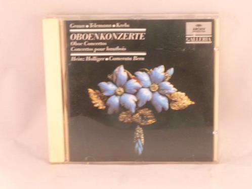 Graun , Telemann, Krebs - Oboenkonzerte / Heinz Holliger, Cd's en Dvd's, Cd's | Klassiek, Verzenden