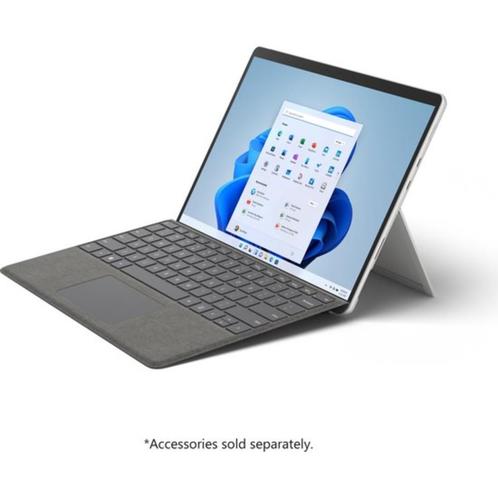 Microsoft Surface pro 8 i5-11 8 GB 256 GB, Computers en Software, Windows Laptops, 13 inch, 13 inch, Qwerty, Zo goed als nieuw