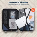 2dekans | TRVLMORE Handbagage Koffer met Wielen - Cijferslot, Sieraden, Tassen en Uiterlijk, Koffers, Ophalen of Verzenden, Zo goed als nieuw