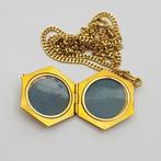 Art Nouveau, Fotomedaillon - Ketting met hanger -