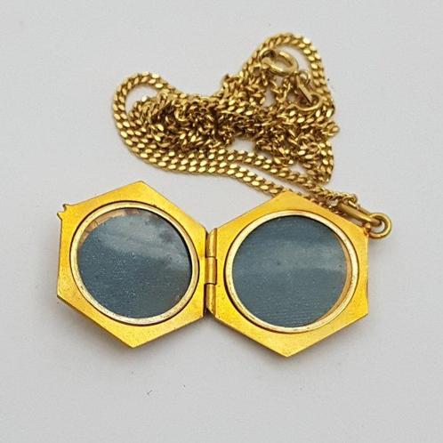 Art Nouveau, Fotomedaillon - Ketting met hanger -, Antiek en Kunst, Kunst | Designobjecten