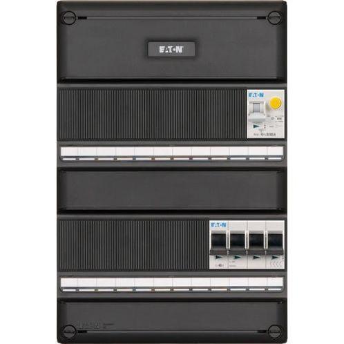 Eaton groepenkast, 1 aardlekautomaat, 1 hoofdschakelaar 4P, Doe-het-zelf en Verbouw, Elektra en Kabels, Nieuw, Ophalen of Verzenden