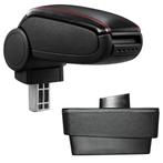 Armsteun-Skoda Fabia III-NJ-kunstleer-zwart+rood stiksel, Verzenden, Nieuw