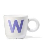 HEMA Mok 280ml letter W van €3.99 voor €2.99 sale, Huis en Inrichting, Keuken | Servies, Verzenden, Nieuw