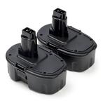 Startset: 2x DeWalt 18V XRP / DE9095, 123accu huismerk, Verzenden, Nieuw