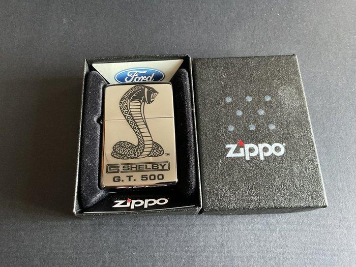 Zippo - Ford Mustang Shelby G.T. 500 - Zonder minimumprijs -, Verzamelen, Rookartikelen, Aanstekers en Luciferdoosjes