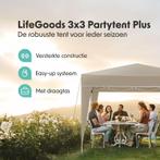 2dekans | LifeGoods Partytent - Easy Up - Opvouwbaar -, Tuin en Terras, Partytenten, Ophalen of Verzenden, Zo goed als nieuw