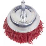 Benson Nylon komborstel - rond - 75 mm - schacht 6 mm - i..., Ophalen of Verzenden, Nieuw, Boor- en Schroefmachine